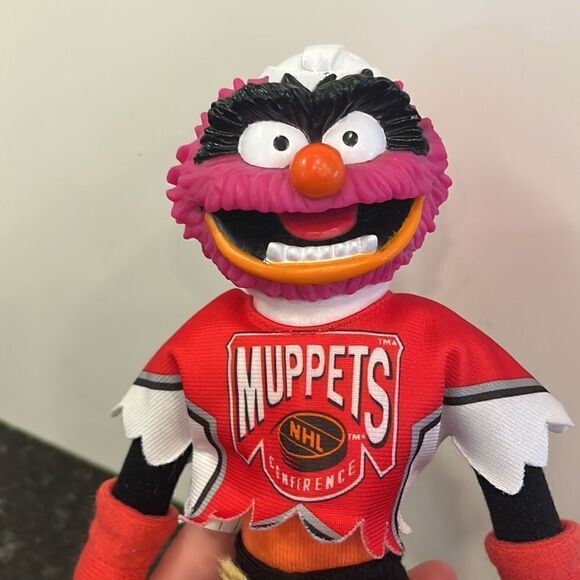 Vintage McDonald’s NHL Muppets ~ 12” Animal Plush ~ 1995 - Picture 2 of 4